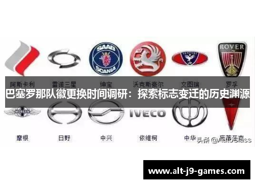 巴塞罗那队徽更换时间调研：探索标志变迁的历史渊源